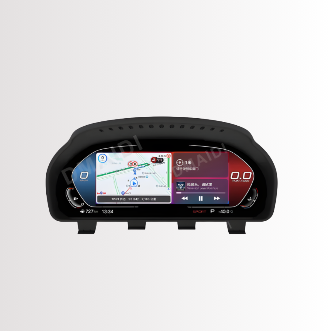 Android Digital Instrumental Cluster Speedometer R with Carplay