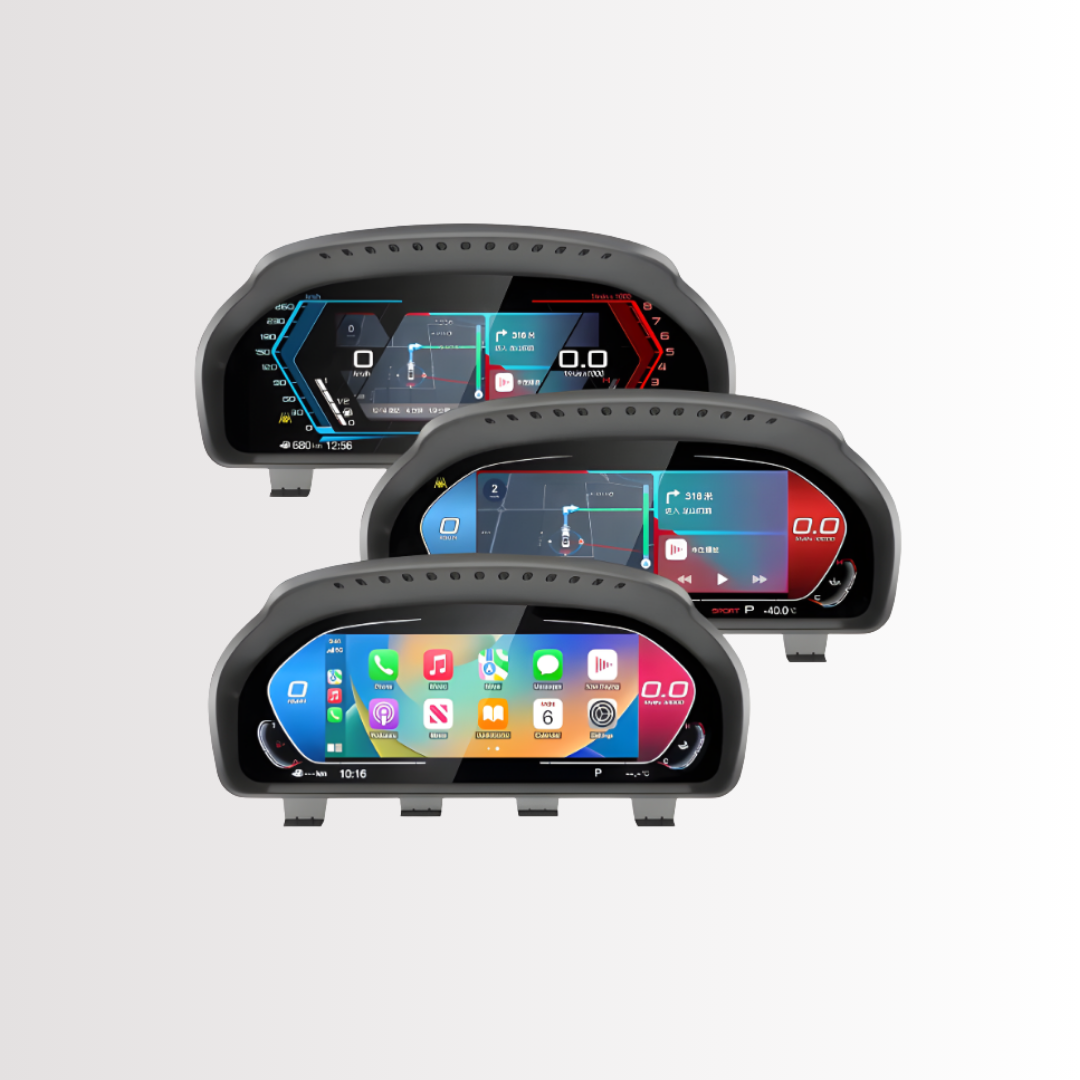 Android Digital Instrumental Cluster Speedometer R with Carplay