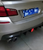 Sports Rear Bumper After Lip Diffuser Splitter - Image 2